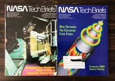 1992 NASA Tech Briefs Magazine - Lot of 2