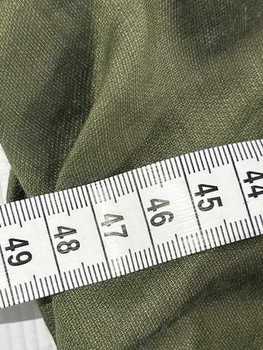 Very Very Skirt Womens Size 12 Linen blend Green Skirt Callan PLL - Picture 6 of 8