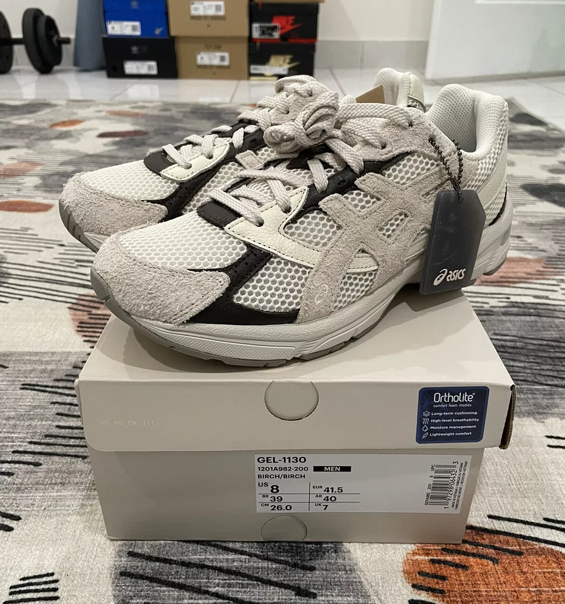 ASICS Gel-1130 HAL Studios Glacier Size 8