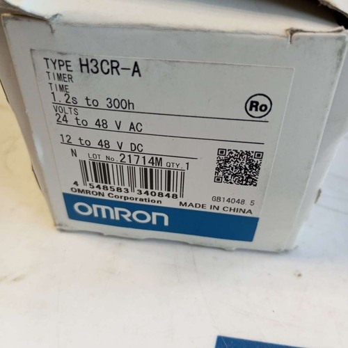 Relé temporizador OMRON H3CR A H3CR-A 5A 250VAC 0-12 S - Imagen 7 de 7