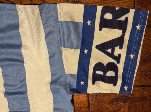 Camiseta deportiva vintage Bare Fox para hombre azul y blanca estrellas y rayas de EE. UU. talla XL hecha en EE. UU. - Imagen 6 de 11