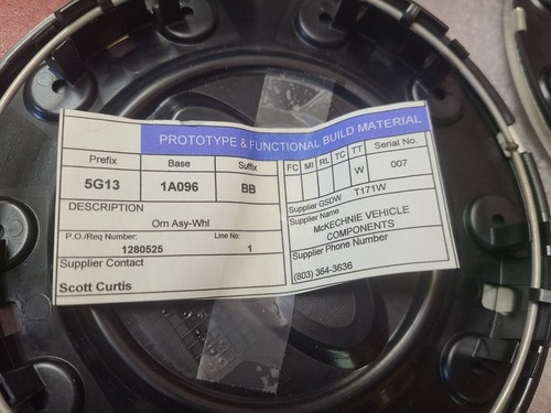 2005-2007 Ford Five Hundred 500 Center Cap Hubcaps 5G13 1A096 BB Set of 4 NOS - Picture 9 of 10