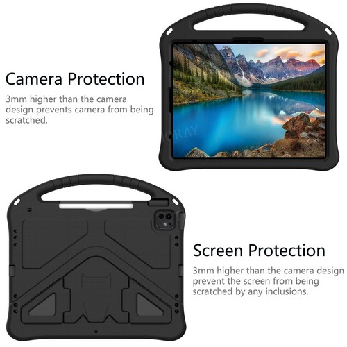 Hülle Für iPad 10/9/8/7/6/5th Air 6 5 4 3 Pro 11 13 2024 Kinder EVA Stand Cover - Bild 64 von 69