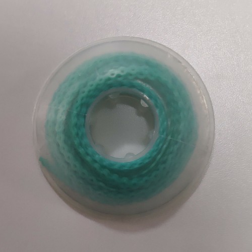 Cadena eléctrica de goma elástica para ortodoncia dental de 5 rollos 5 colores bandas de tirantes tamaño 3 - Imagen 7 de 12