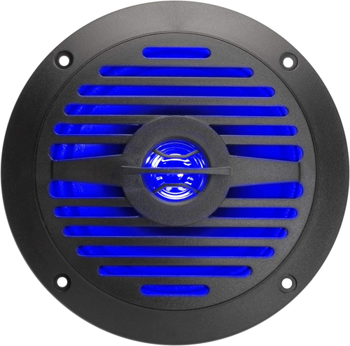 5" wasserdichte Lautsprecher mit blauen LED-Leuchten für Marine, Wohnmobil & Whirlpools - P - Bild 3 von 12