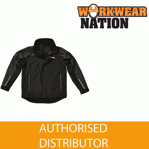 DeWalt DEWSTORMXL Storm Grey/Black Waterproof Jacket - XL