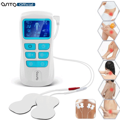Electrical Massager Tens Unit Therapy Back Pain Relief Pulse Muscle Stimulator