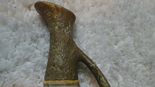 Vintage Small Vase Hand Made Rare 6 Inches Tall - Picture 7 of 12