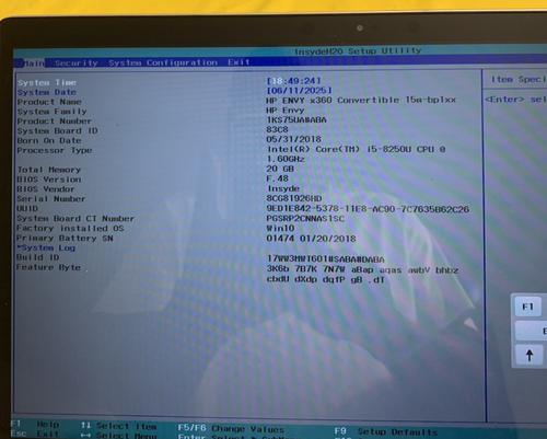 HP Envy X360 Convertible 15m-bp1xx Core i5-8250U 20GB Ram 512GB SSD Touchscreen - Picture 14 of 21