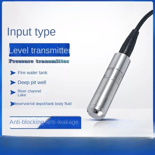 Eingang Füllstandmessumformer Anti Verstopfung Wasserstand Füllstandsmesser Sensor Sonde - Bild 5 von 14