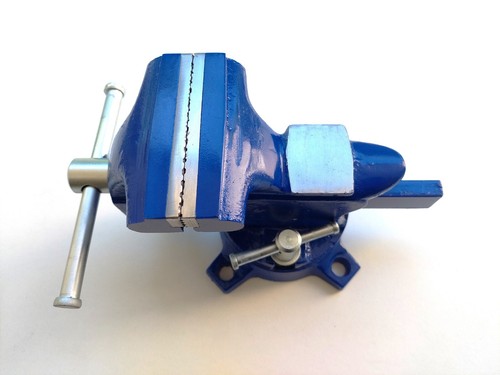 Schraubstock 3 1/2" mit Ambos 80 mm 4,5 kg - Bild 1 von 5