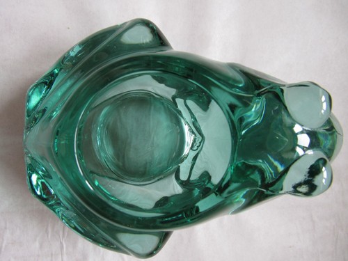Candelabro Indiana Green Glass Frog Tealight - Imagen 8 de 10