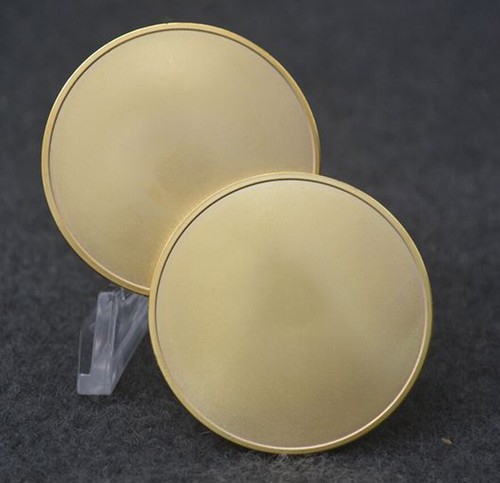 Gold für individuelle Gravur Rohling Zinklegierung Lasergravierbar Herausforderung Münze Medaille - Bild 5 von 8