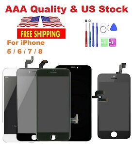 Pantalla Táctil LCD Para IPhone 6 6S 5S Digitalizador Monitor Reemplazo Pantalla Táctil LCD Para IPhone 6 6S 5S Digitalizador Monitor Reemplazo