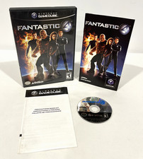 FANTASTIC 4 NINTENDO GAMECUBE HARNESS THE POWER OF FOUR COMPLETE 2005 ACTIVISION