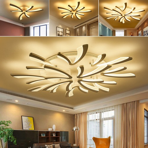 Large 3/5/9/12 Head V Shape Ceiling Light LED Chandelier Lights Living Room UK - Picture 9 of 18