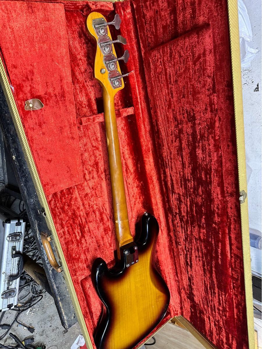 Electric Bass Guitar Fender USA American Vintage '62 Jazz