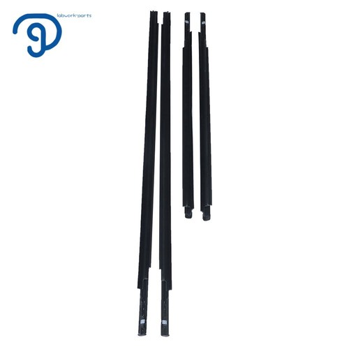 For 2007-2016 Toyota Yaris Sedan 4PC Weatherstrip Window Moulding Trim Seal Belt - Picture 8 of 9