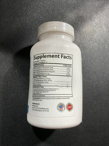 SciatiEase Supports Sciatic Nerve Health NEW 120 Capsules - Picture 2 of 3