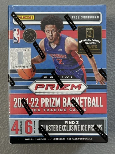 Auction #2 2021-22 Panini Prizm Basketball Blaster Box w/ 6 Packs