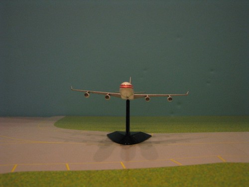 HERPA WINGS (504539) AIR LANKA A340-300 CON SOPORTE MODELO DIECAST ESCALA 1:500 - Imagen 2 de 5
