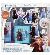 Disney Frozen 2 Elsa Anna Bath Time Play Set Body Wash Foam Spa New In Package