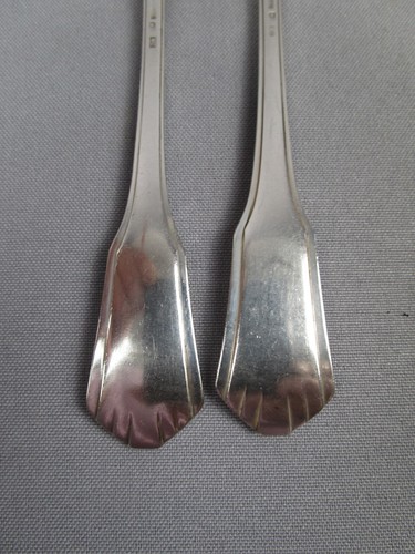 Bruno Wiskemann / Belgium - Art Deco - posate da pesce - 12 persone / 26 pezzi - Foto 19 di 23