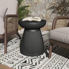 Indoor/Outdoor  Contemporary MGO Sturdy End & Side Table Coffee Table