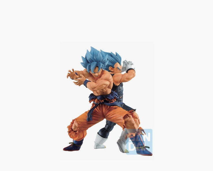 Dragon Ball Super Goku and Vegeta Super Sayajin blue