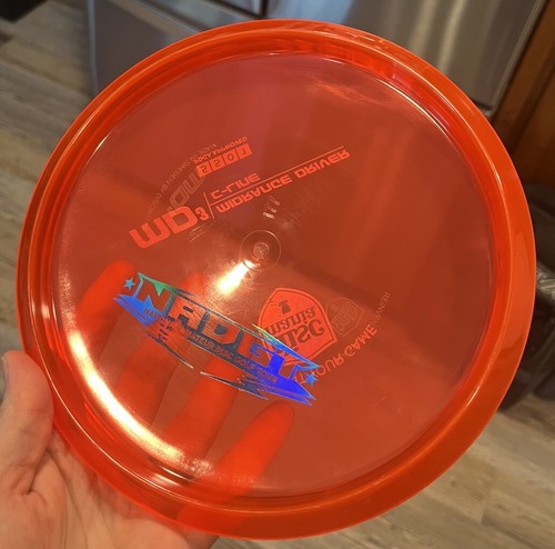 Discmania C-Line MD3 - Red/Blue, NADGT, New, No Ink, 178 Gs, Very Nice Disc - Picture 4 of 5