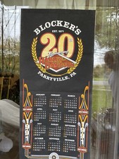 1991 Harley Davidson 20 Year Anniversary Calendar, Blockers, Parryville, Pa