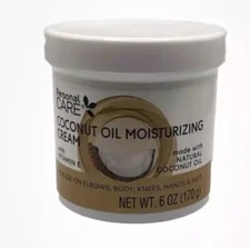 Personal Care Coconut Oil Moisturizing Cream With Vitamin E   6 oz.