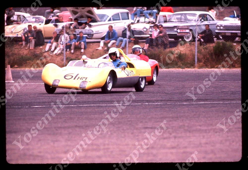 sl79 Original slide 1964 Grand Prix sports car race cars 724a