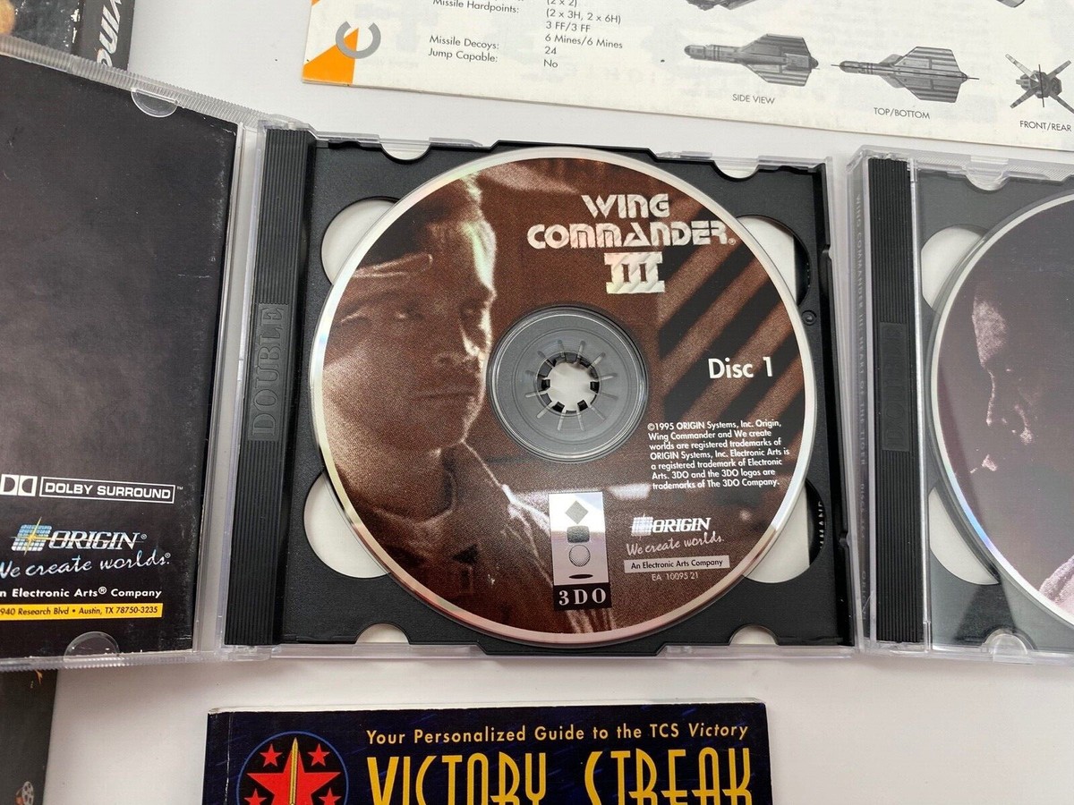 ★日本未発売/北米版/3DO/WING COMMANDERⅢ/ウィングコマンダー ☆日本未発売/北米版/3DO/WING COMMANDERⅢ/ウィングコマンダー