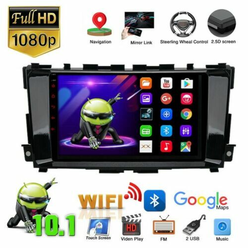 Wifi 9in Android 10.1 Car GPS Stereo Radio Navi For Nissan Teana Altima 2013-18 - Picture 3 of 12
