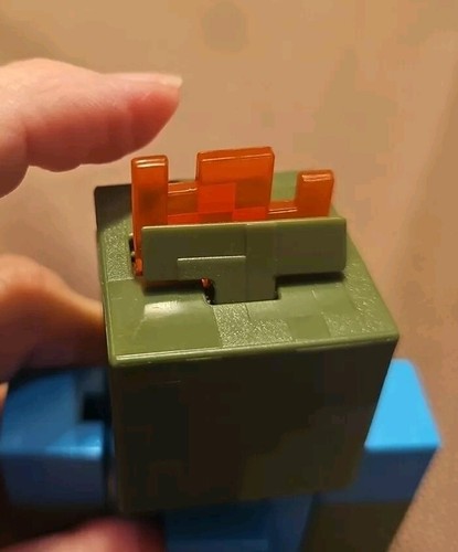 2016 MATTEL MINECRAFT ZOMBIE 5" ACTION FIGURE - Picture 6 of 6