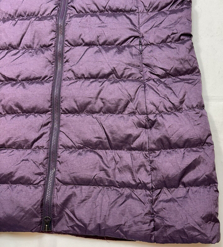 Eddie Bauer Damen S Puffer Down 650 Kapuzenjacke lila wasser windabweisend - Bild 10 von 17
