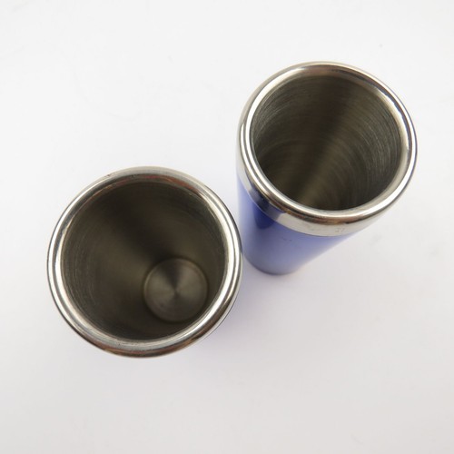 Barware Blau Schnapsgläser 2er Set Isoliert Cold oder Hot Shots - Bild 4 von 4