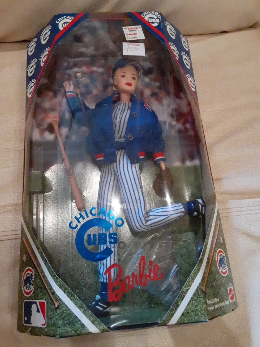 Chicago Cubs Barbie Doll 1999 Mattel 23883 Baseball New