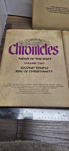 Jerusalem Chronicles News of the Past 3 volume set set In The Days Of The Bible - Picture 3 of 9