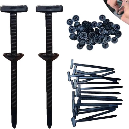 Nylon Universal Cable Tie Buckle Heavy Duty Self!Locking Nylon Zip Ties-Holder - Picture 6 of 14