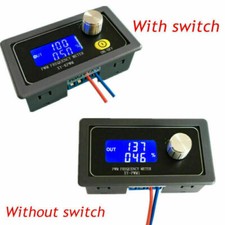 Square Signal Generator 1-150KHz PWM Pulse Frequency Cycle Duty Adjustable Meter