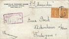 New ListingShip Cover Registered, Ss München (Muenchen) New York City to Nackenheim Germany