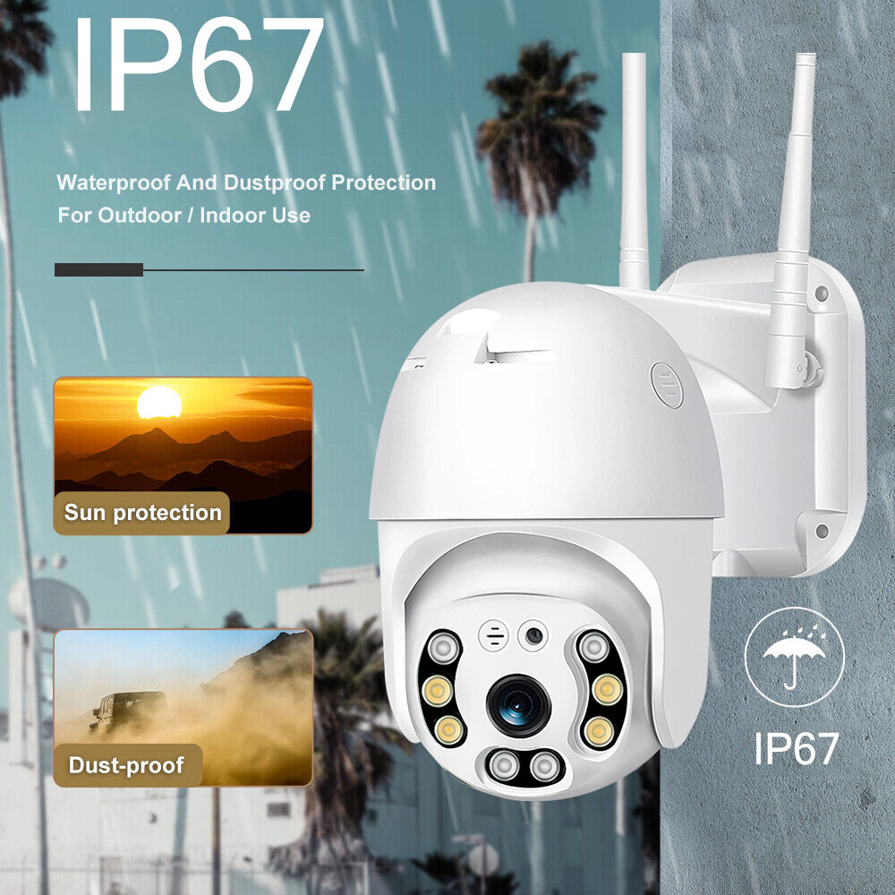 Pack X2 Camara Ip Wifi Exterior Inalambrica - Publi 2