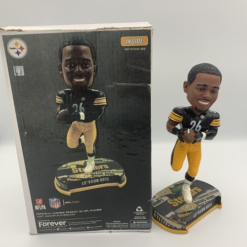 Le’Veon Bell Steelers ‘headlines’ Bobble STEELERS BELL BOBBLE With Original Box - Picture 13 of 20
