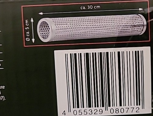 Räucherrohr für intensives Grillaroma zum Befüllen mit Räucherchips Grillmeister - Bild 5 von 5