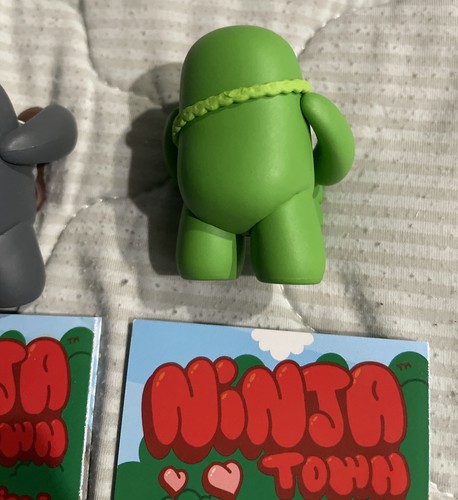 Kidrobot Ninja Town Bundle. Figurines. Toys. - Picture 6 of 6