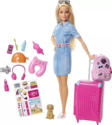 NEU Barbie Dream House Adventures "Travel By Flight" Puppe & Zubehör Neu