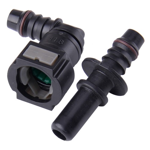 10mm Car Fuel Line Quick Release Connect Connector Motorcycle Hose Coupler Nylon - Picture 3 of 4