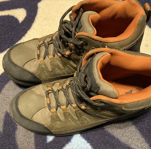 Men Ozark Trail Hike Athletic Active Shoes Brown Orange JUDD 10605014 Size 10.5 - Picture 11 of 12